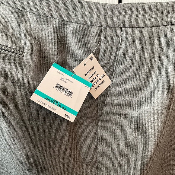 Kasper Women’s Tab-Waist, Straight-Fit Modern Dress Pants - Picture 3 of 5